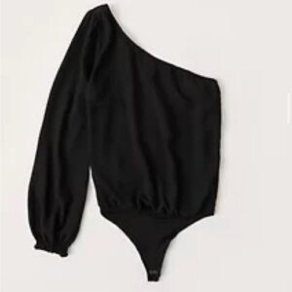 Abercrombie and Fitch, one sleeved bodysuit SZ LG - Picture 5 of 6